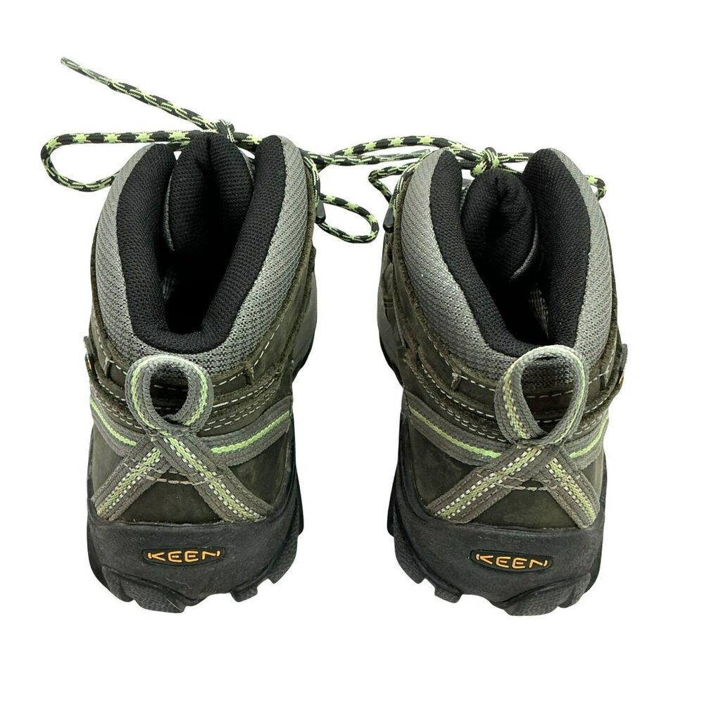 Keen Targhee ll Mid Waterproof Leather Mesh Hiking Boots Womens 7 Raven/ Opaline - Picture 8 of 12